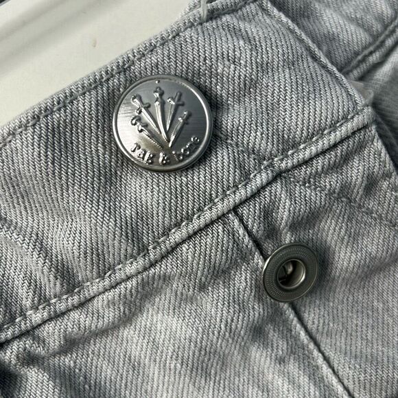 Rag & Bone Maya Highrise Grey  Denim Shorts Sz 27 - Picture 8 of 9